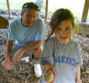 Robbie and his eldest daughter, Savannah