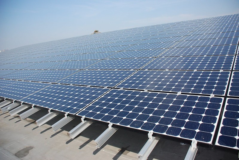 solar panels for residential project